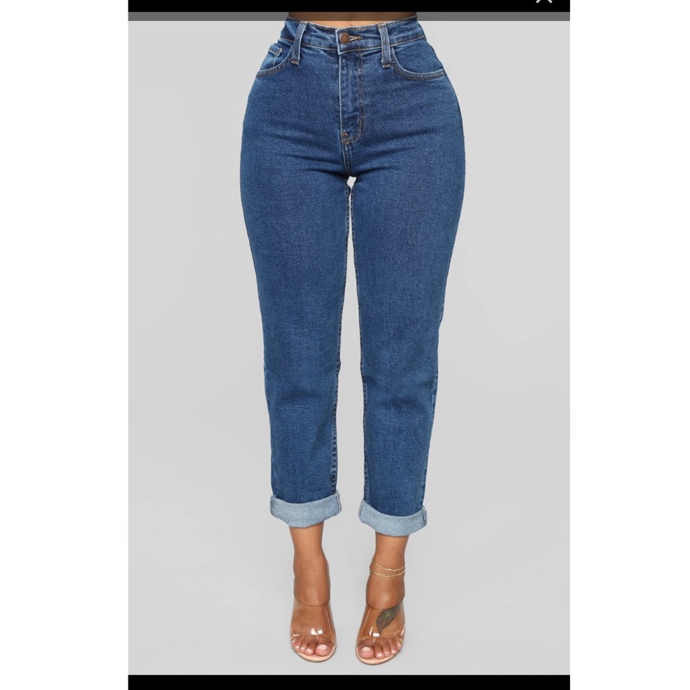 2for25- Fashion nova I got it from my mama - dark denim / sz.9